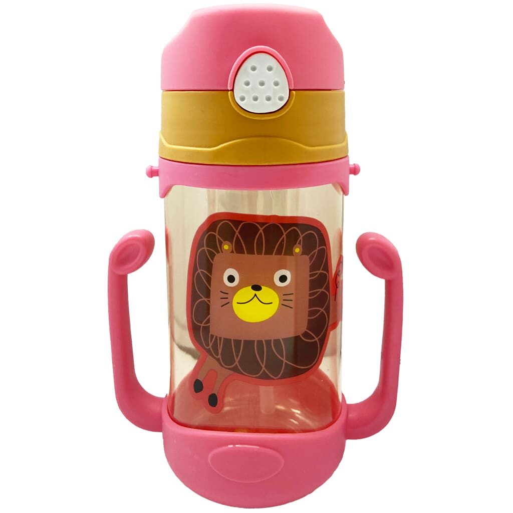 لیوان آبمیوه خوری دسته دار نی دار حیوانات Yinqian4