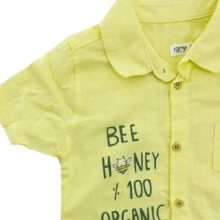 ست پیراهن و شورتک Bee Honey زنبور لیمویی Iggy1