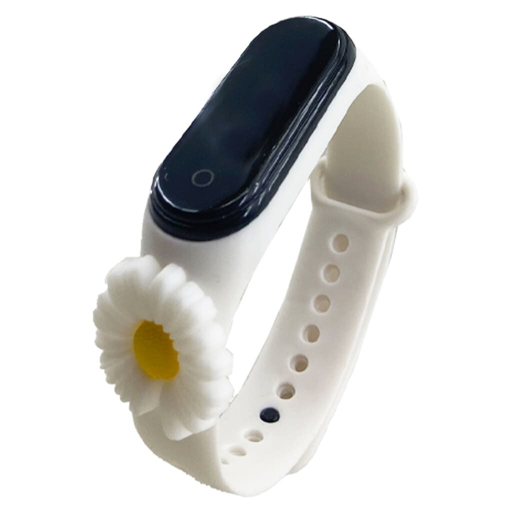 ساعت مچی دیجیتالی لمسی بچگانه عروسکی سفید4