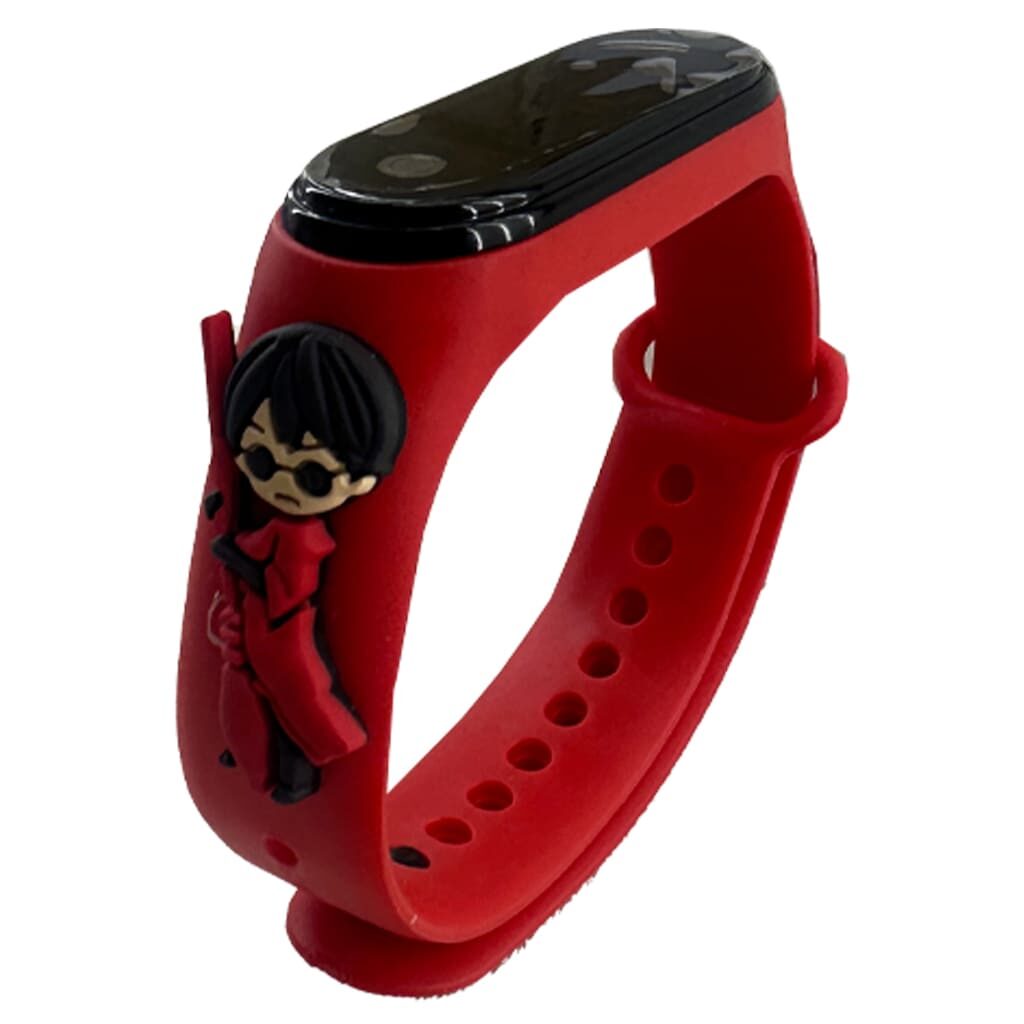 ساعت مچی دیجیتالی لمسی عروسکی بچگانه قرمز2