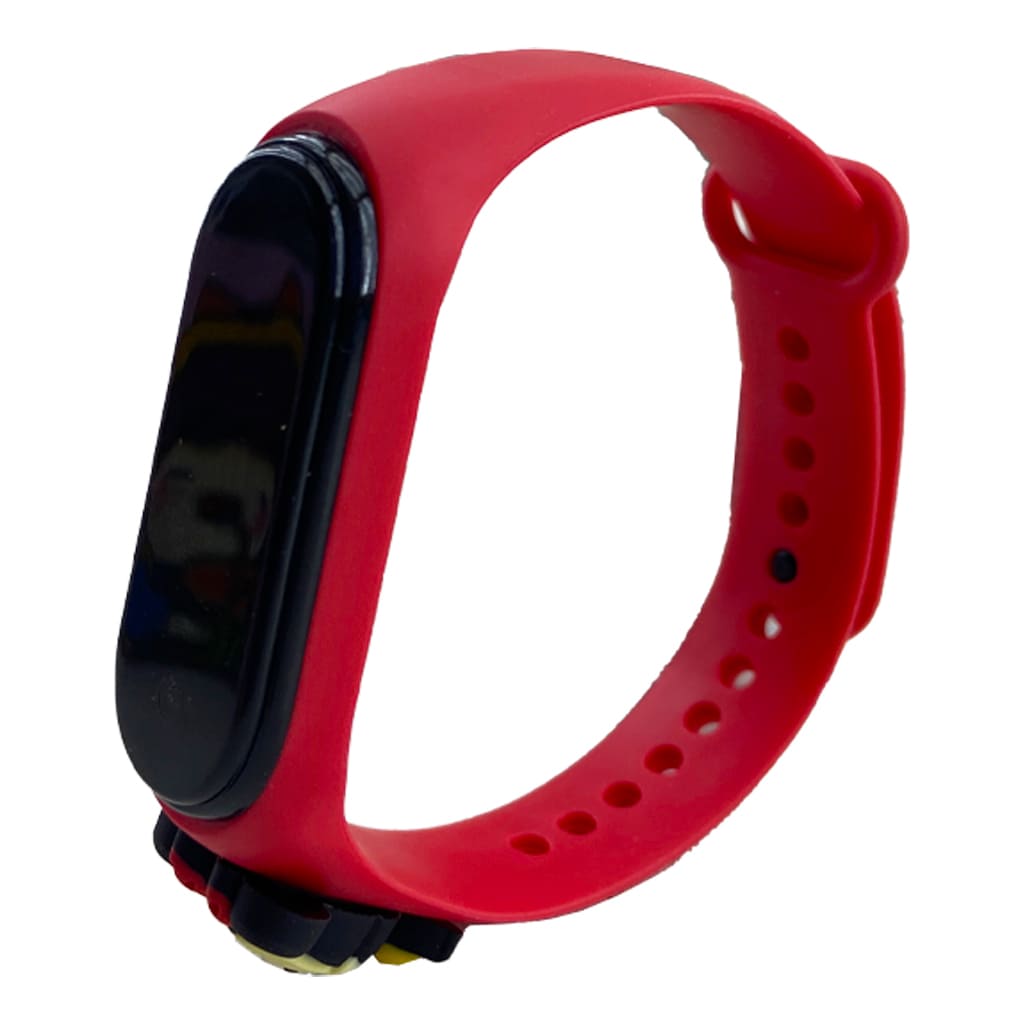 ساعت مچی دیجیتالی لمسی عروسکی بچگانه قرمز