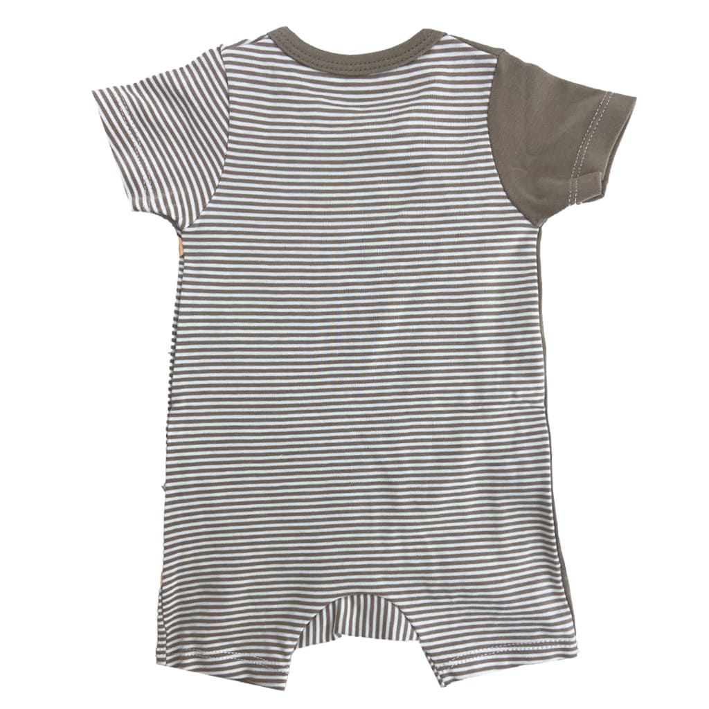 سرهم (رامپر) نخی راه راه Lion شیر ایندیگو indigo4