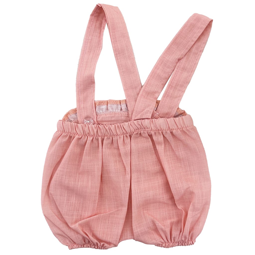 ست سرهم (رامپر) و شومیز گیپور دخترانه گلهبی Jikko1