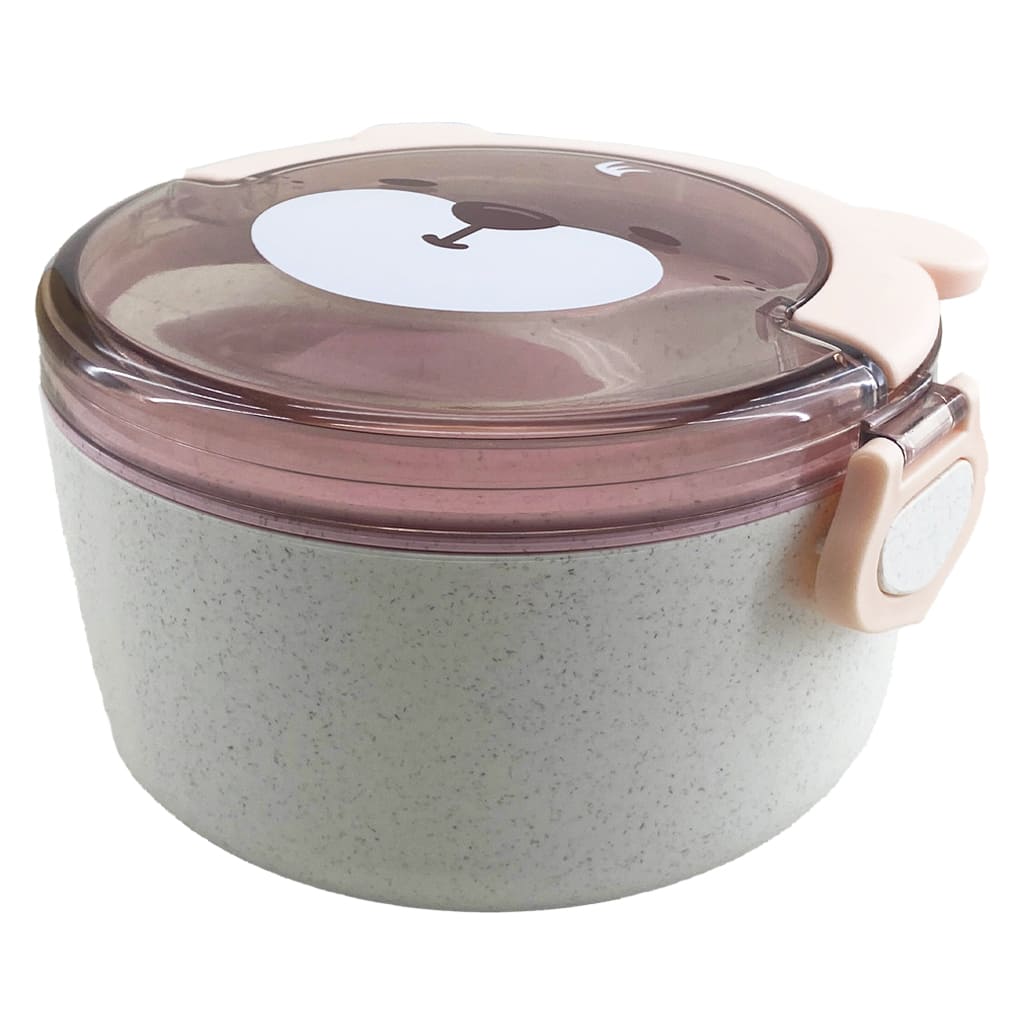 ظرف غذا (لانچ باکس) بامبو طرح خرس7