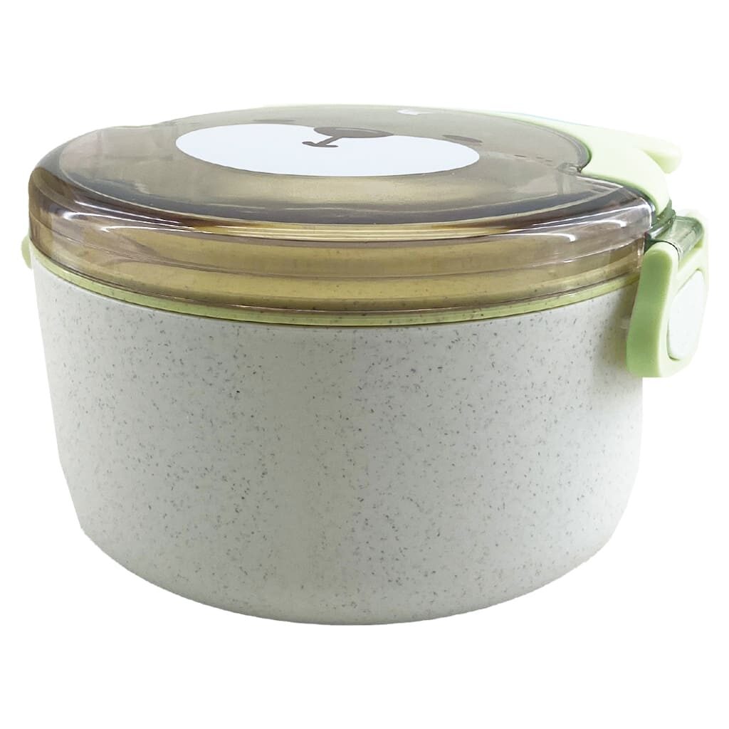 ظرف غذا (لانچ باکس) بامبو طرح خرس1