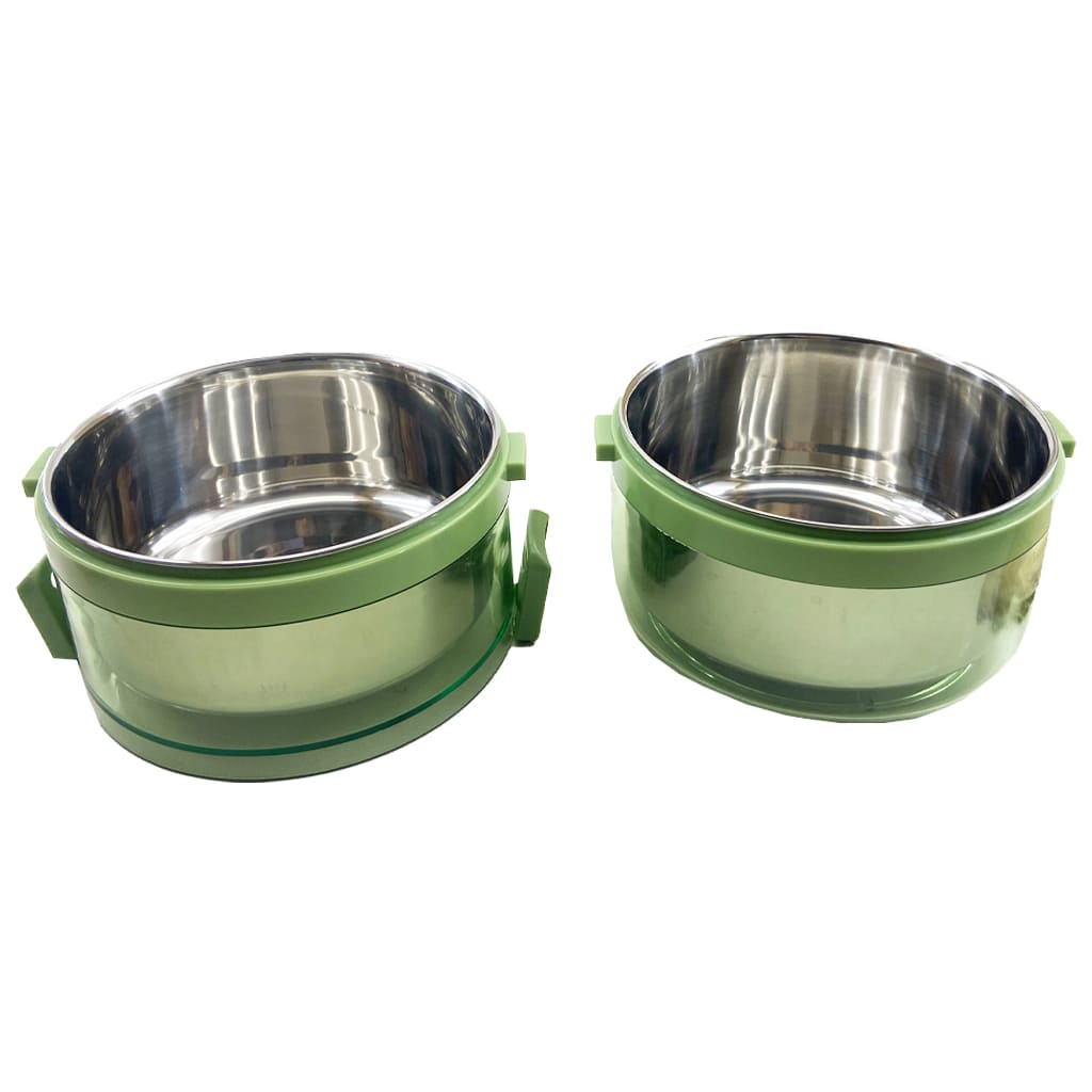 ظرف غذا (لانچ باکس) دو طبقه شیشه ای Royal Ford5