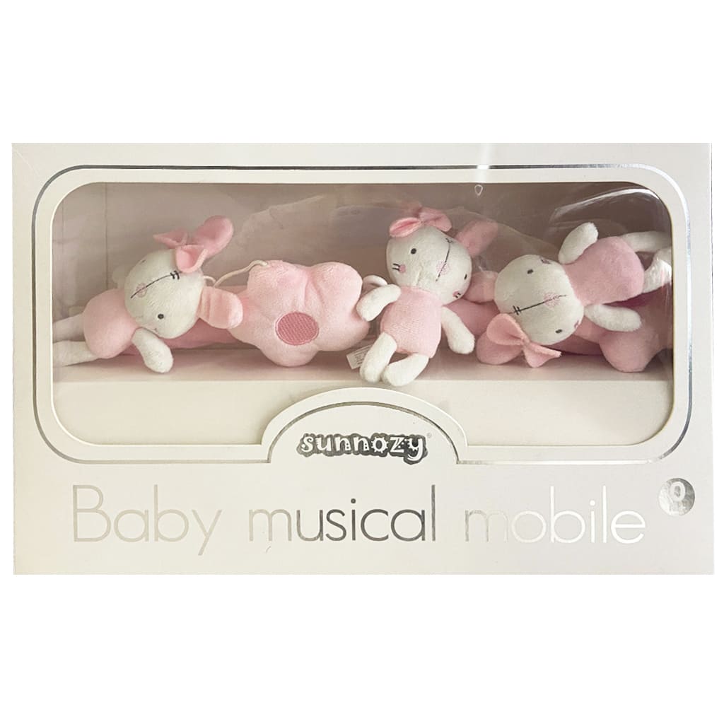 آویز تخت پولیشی خرگوش و گل Sunnozy4