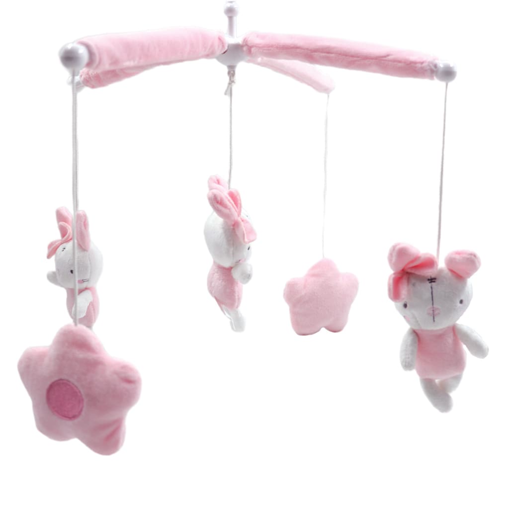 آویز تخت پولیشی خرگوش و گل Sunnozy1