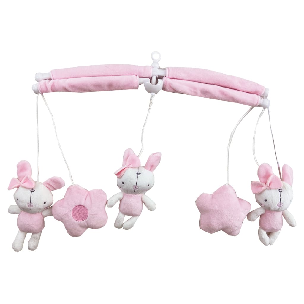 آویز تخت پولیشی خرگوش و گل Sunnozy2