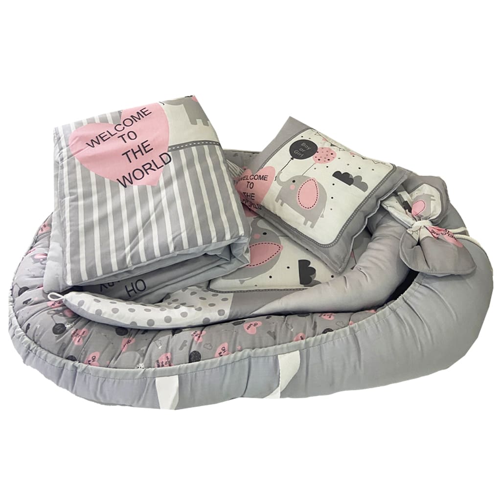 تشک خواب لبه دار 4 تکه فیل و بادکنک کارن Karen