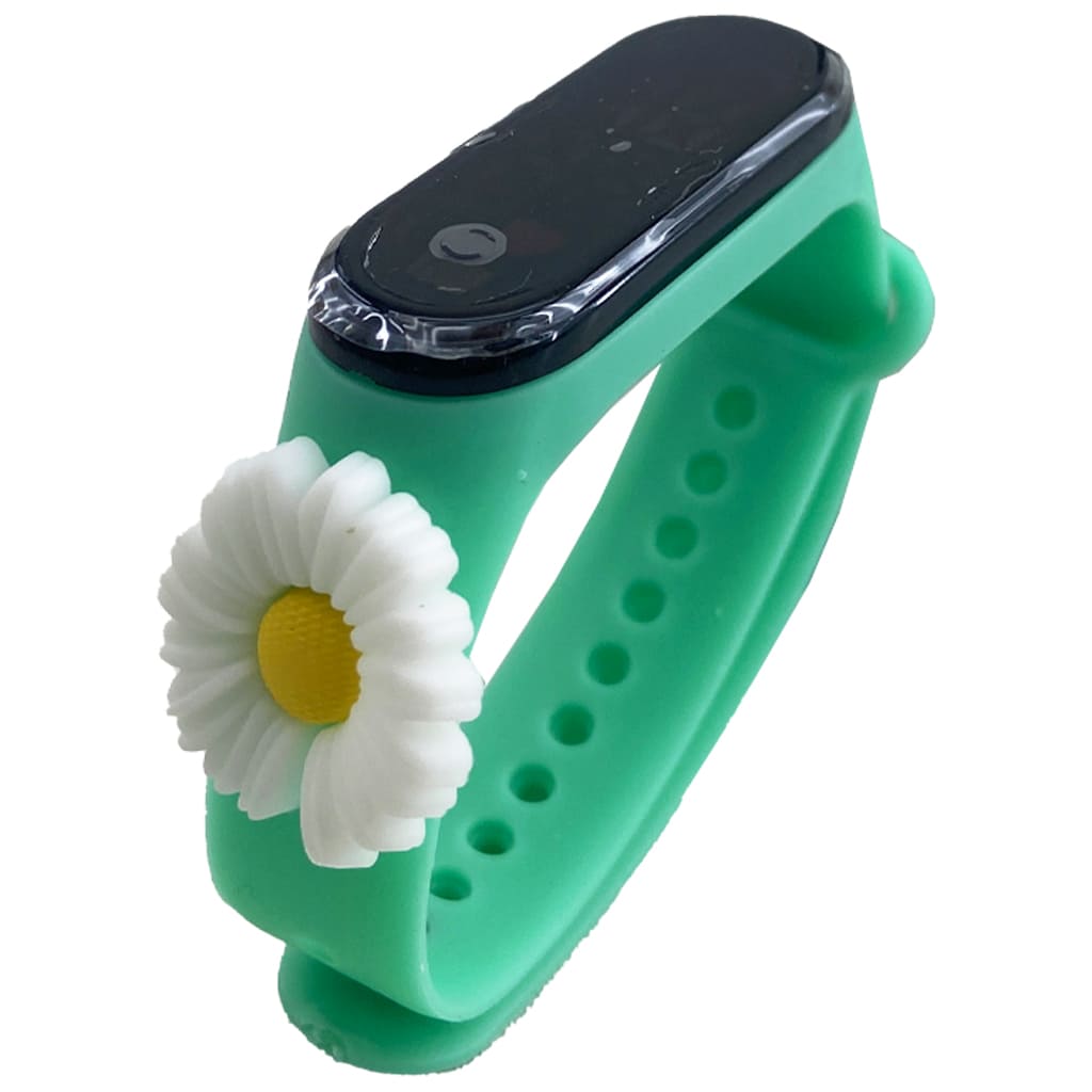 ساعت مچی دیجیتالی لمسی بچگانه سبز آبی1