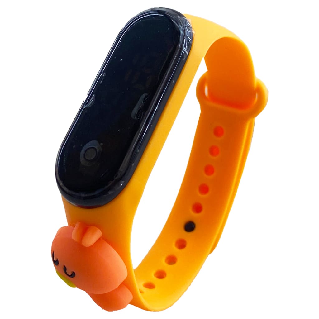 ساعت مچی دیجیتالی لمسی بچگانه نارنجی