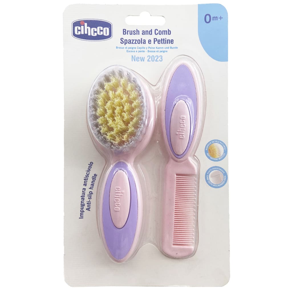 شانه و برس دسته بیضی کارتی چیکو شبنم Cihcco5