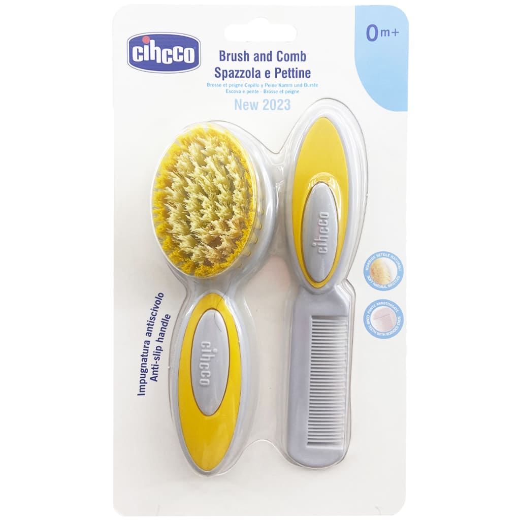 شانه و برس دسته بیضی کارتی چیکو شبنم Cihcco3