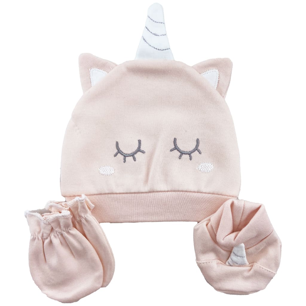 ست کلاه، دستکش و پاپوش نوزادی اسب تکشاخ پاپو Papo1