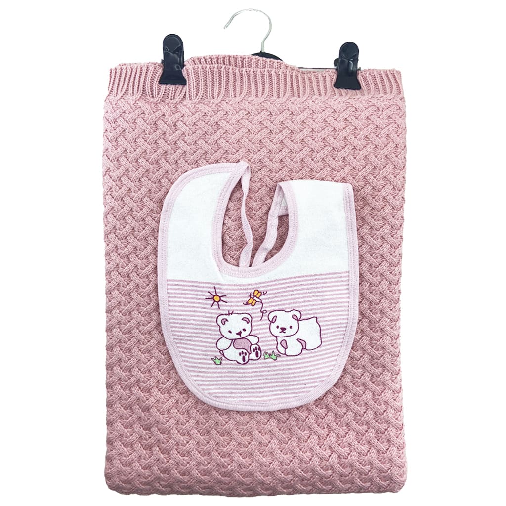 پتو بافت خزدار طرح طنابی پیش بند دار آلدینا Aldiana10