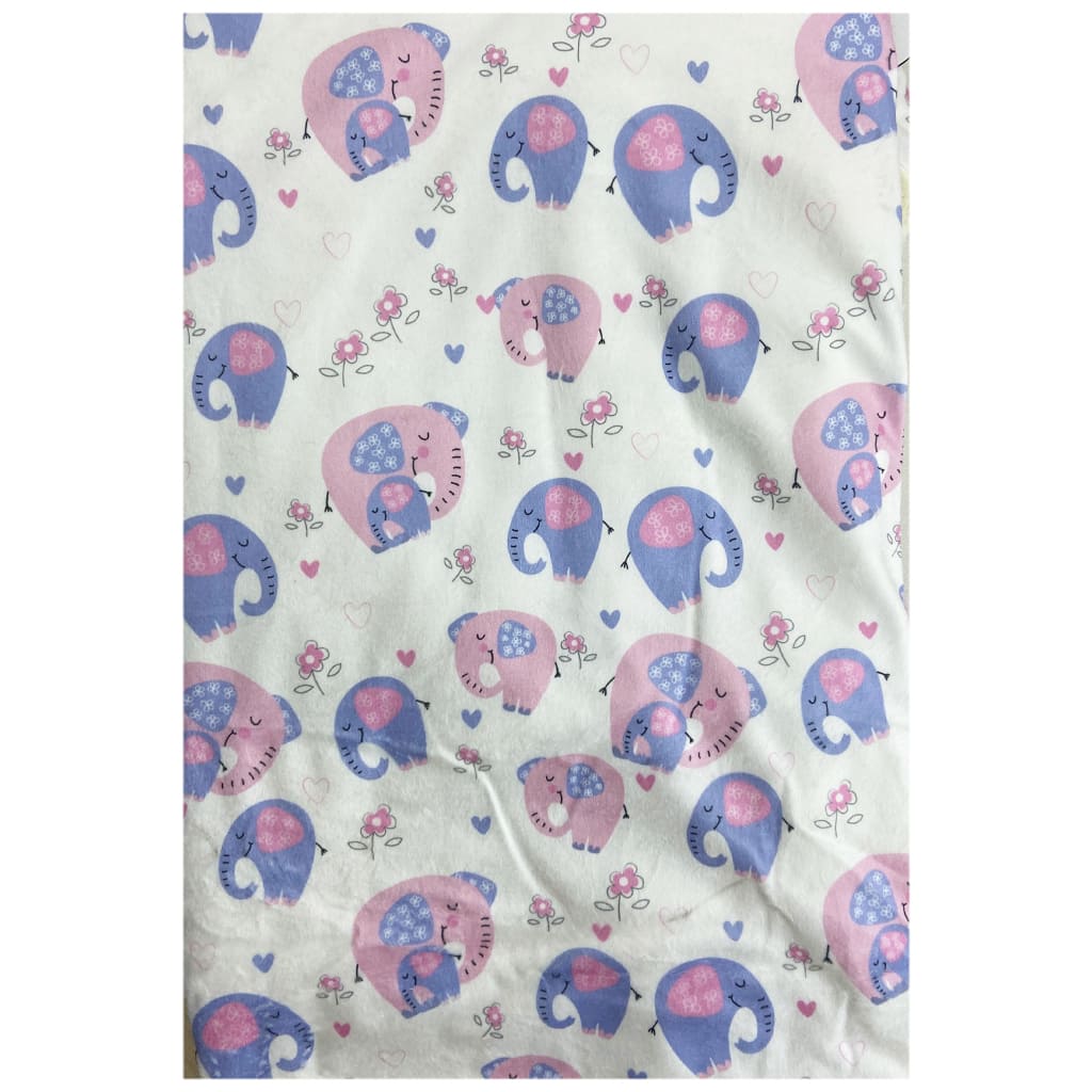 پتو کلاه دار مخمل پولیشی فیل و قلب دولانو Dolano2