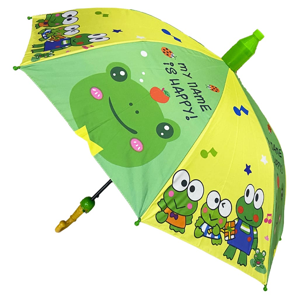 چتر بچگانه دو لایه قاب آکاردیونی سوت دار قورباغه