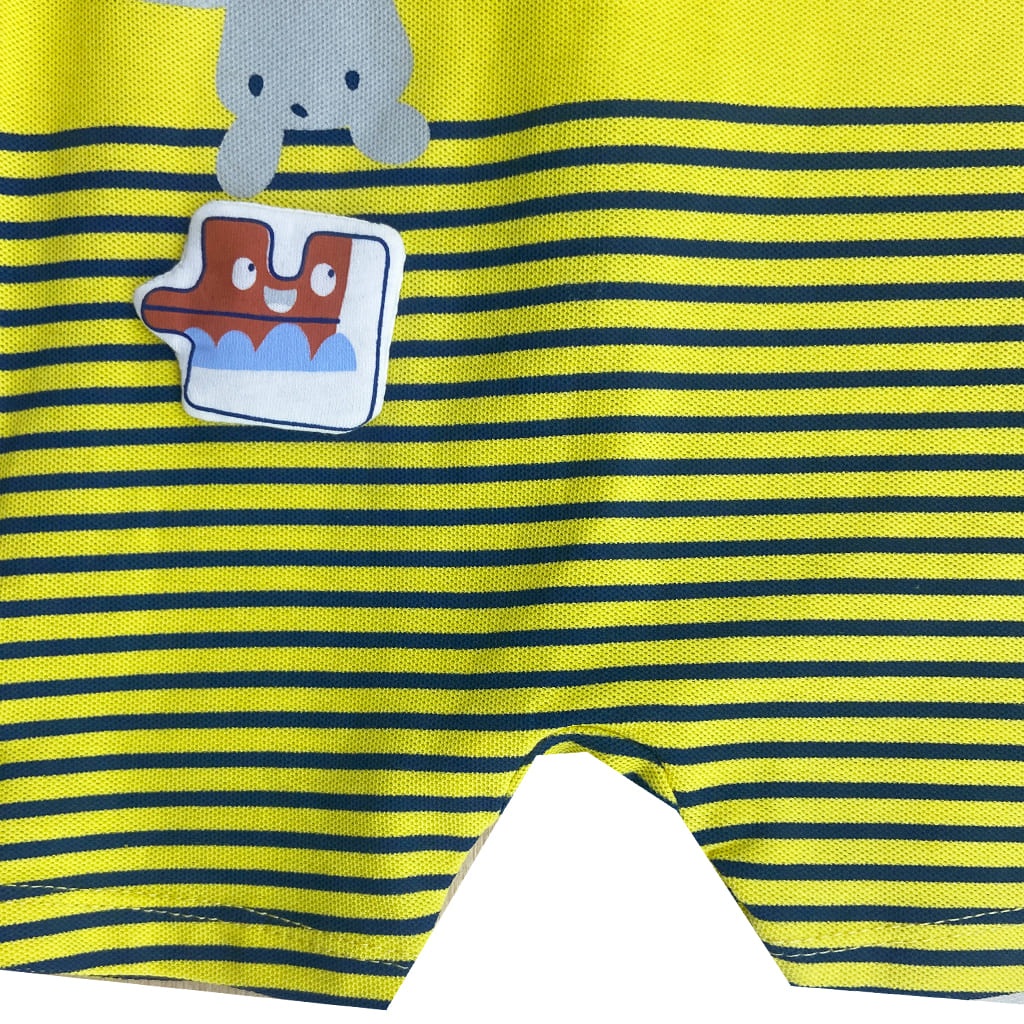 سرهمی (رامپر) نخی طرح خرگوش و پازل elefin3