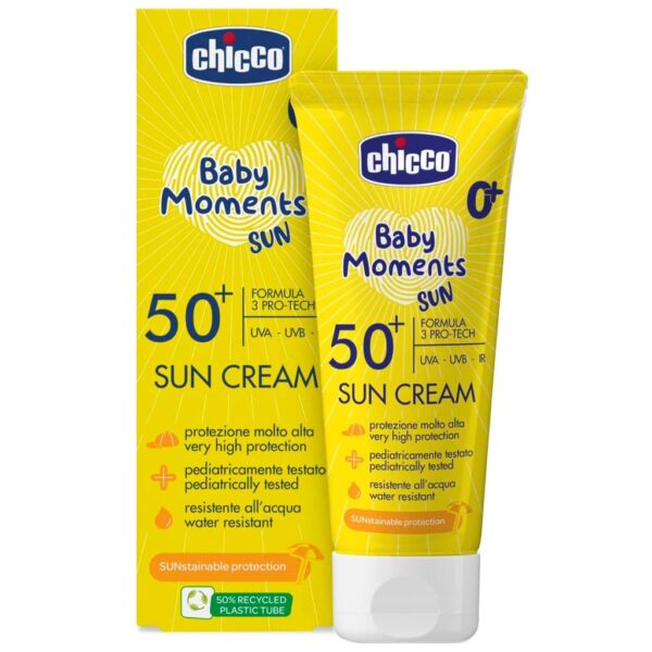 کرم ضد آفتاب کودک Sun Cream spf50 چیکو Chicco