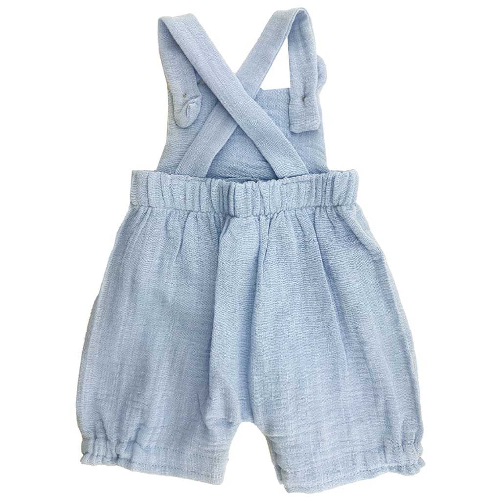 سرهمی تیشرت دار کنفی طرح خرس آبی elefin1