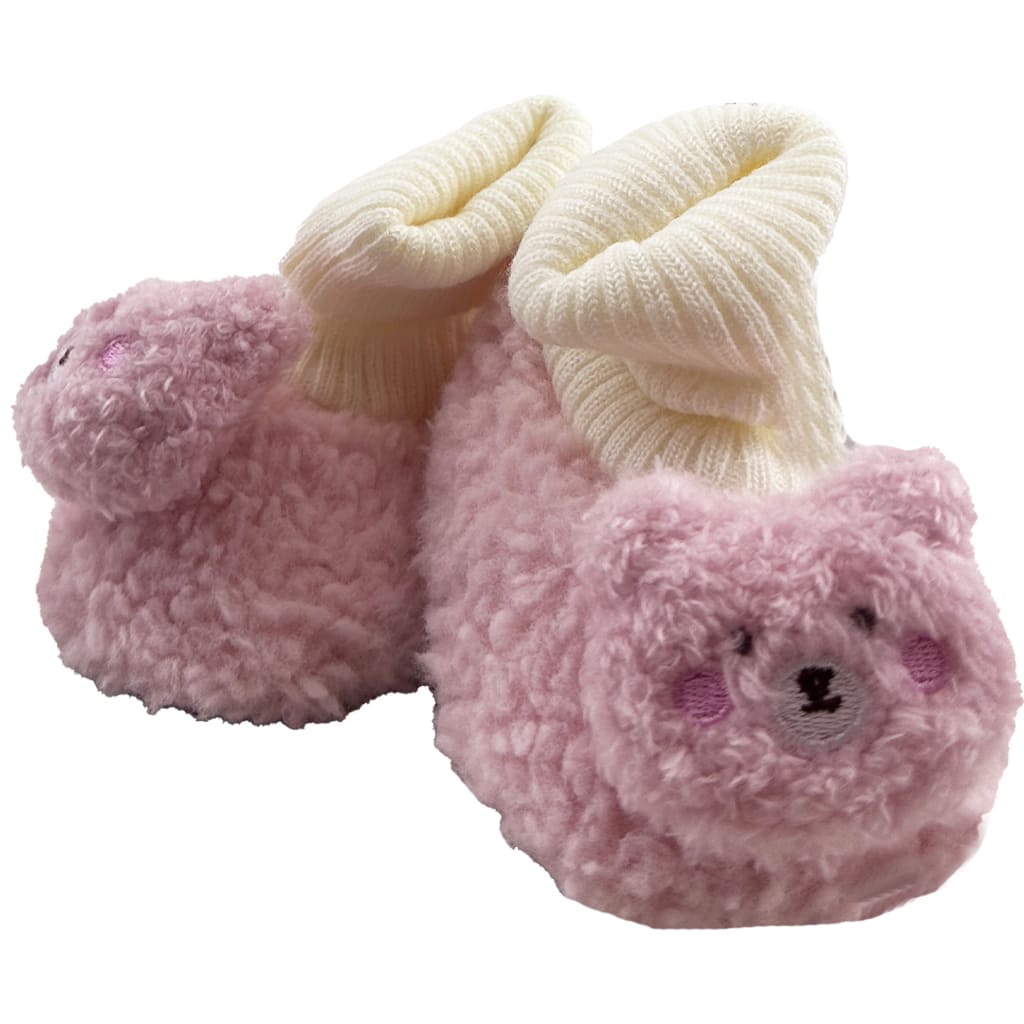 پاپوش نوزادی پولیشی جوراب دار خرس Mibbill1