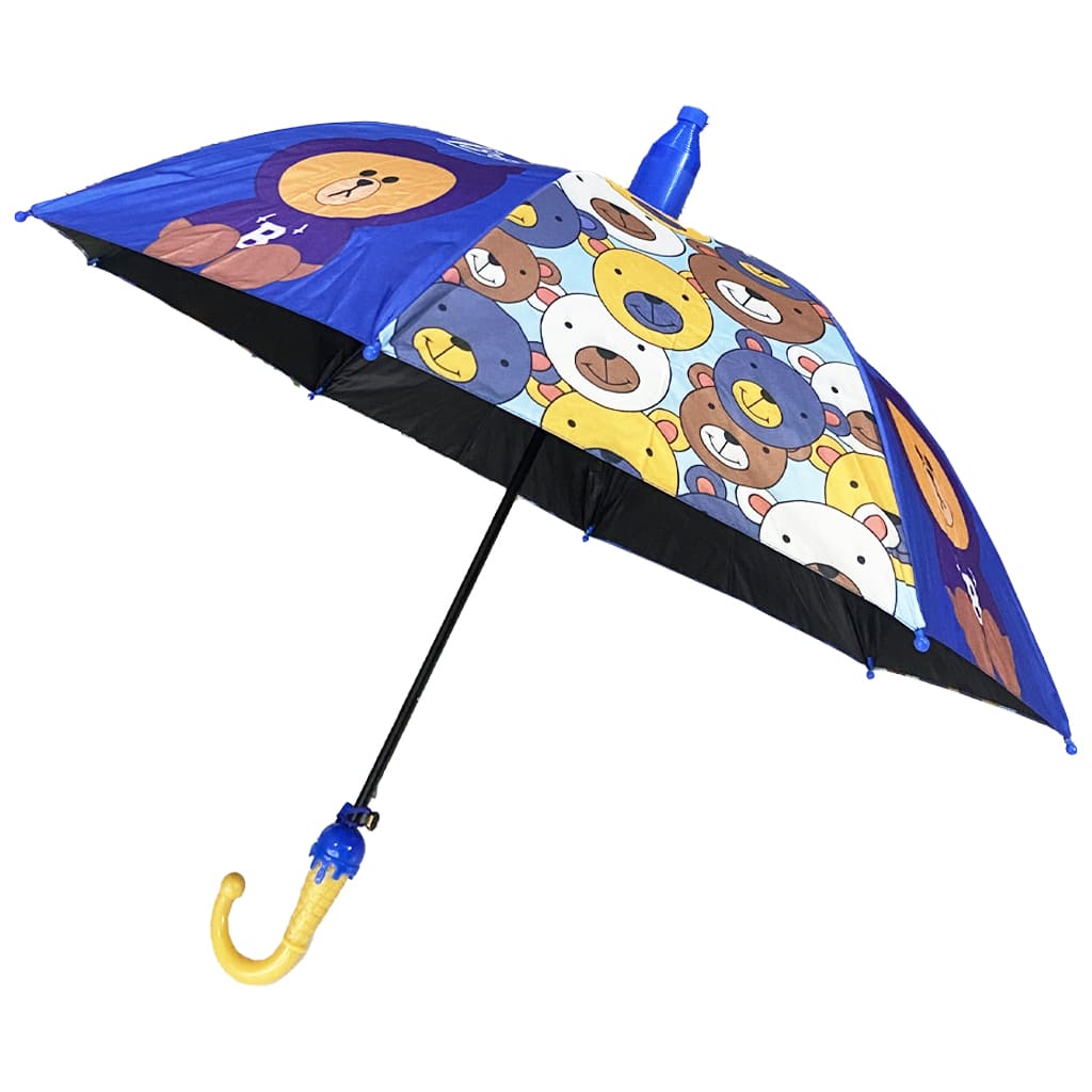 چتر بچگانه دو لایه قاب آکاردیونی سوت دار خرس1