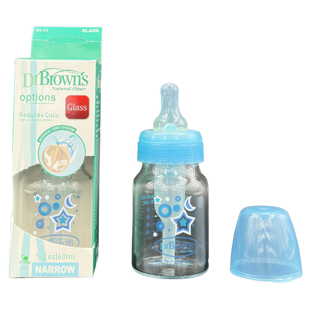 شيشه شير پيركس آنتي كوليك 60ميل كلاسيك ونت دار دكتر براون ايراني Dr.Browns