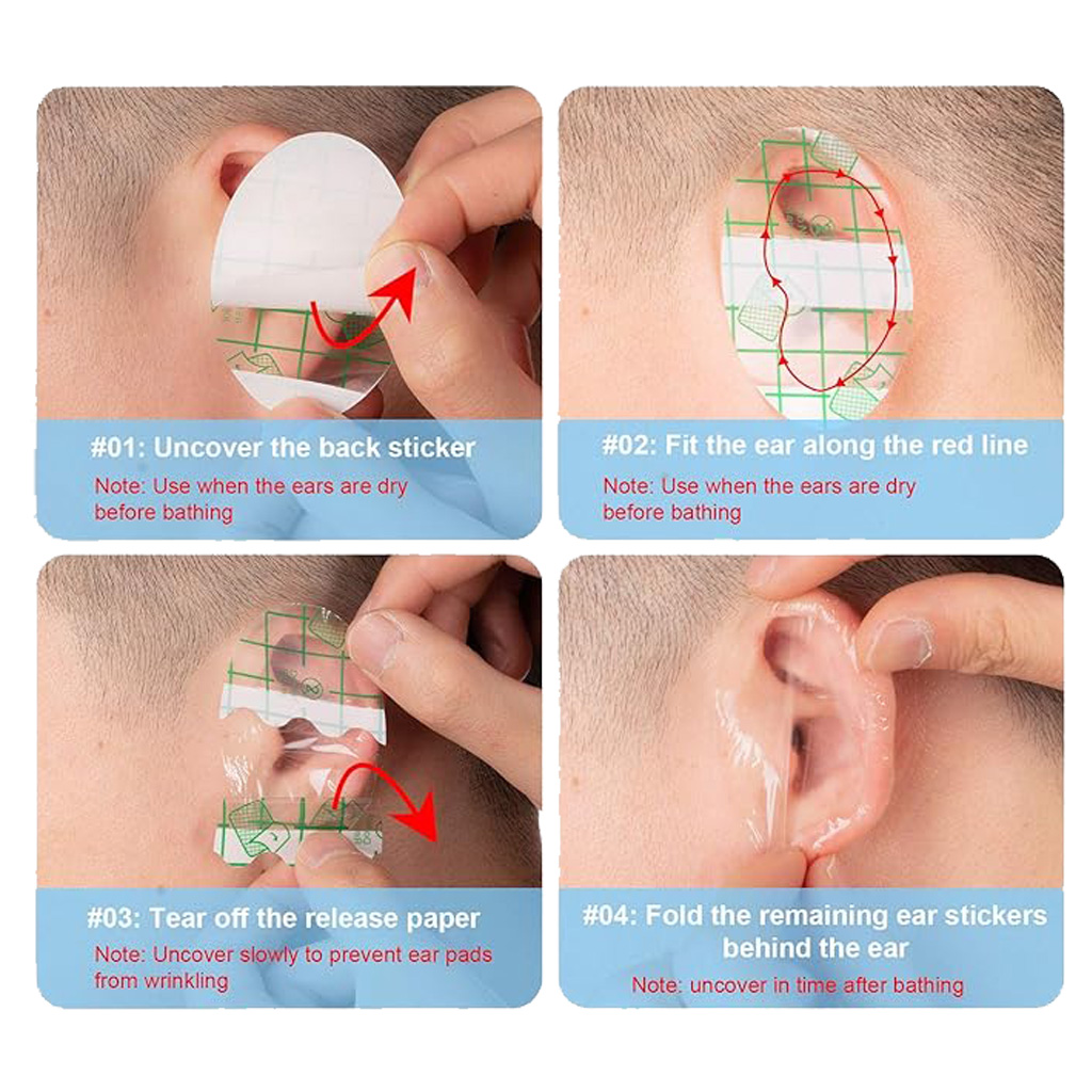 محافظ گوش نوزاد 30عددي چسبي EElhoe