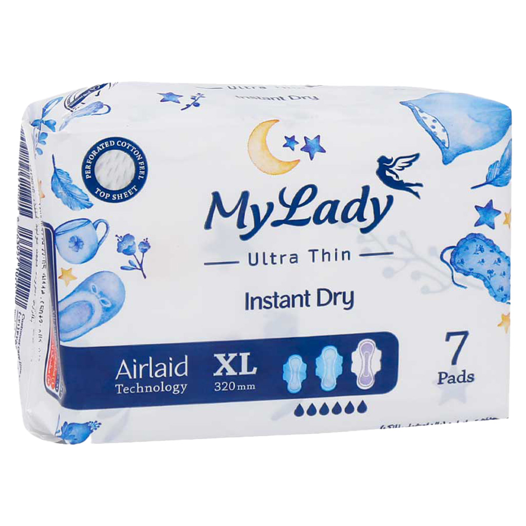 نوار بهداشتی ابریشمی خیلی نازک XL مای لیدی MyLady