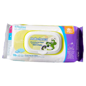 دستمال مرطوب 80برگی برپايه آب مالوچسكا Mallochesca