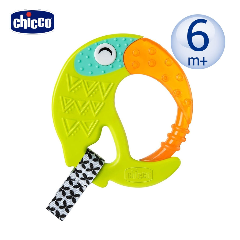 دندانگیر طبی طرح طوطی چیکو Chicco Fresh Refreshing