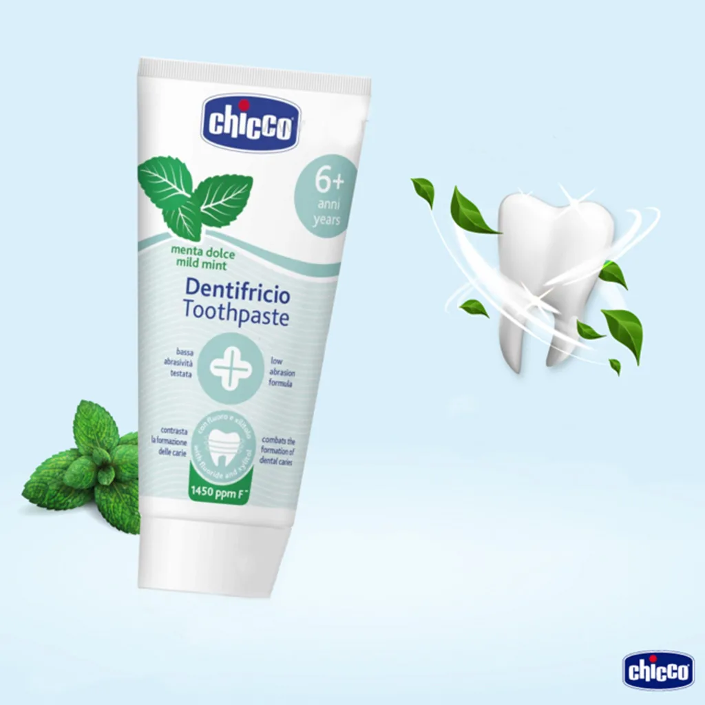 خمیر دندان 6+سال نعنایی 50میل چیکو Chicco