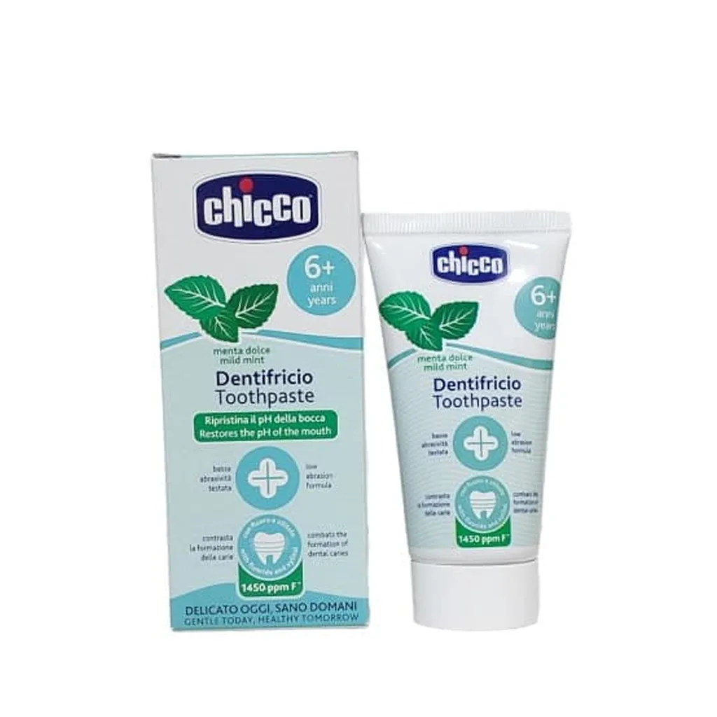 خمیر دندان 6+سال نعنایی 50میل چیکو Chicco