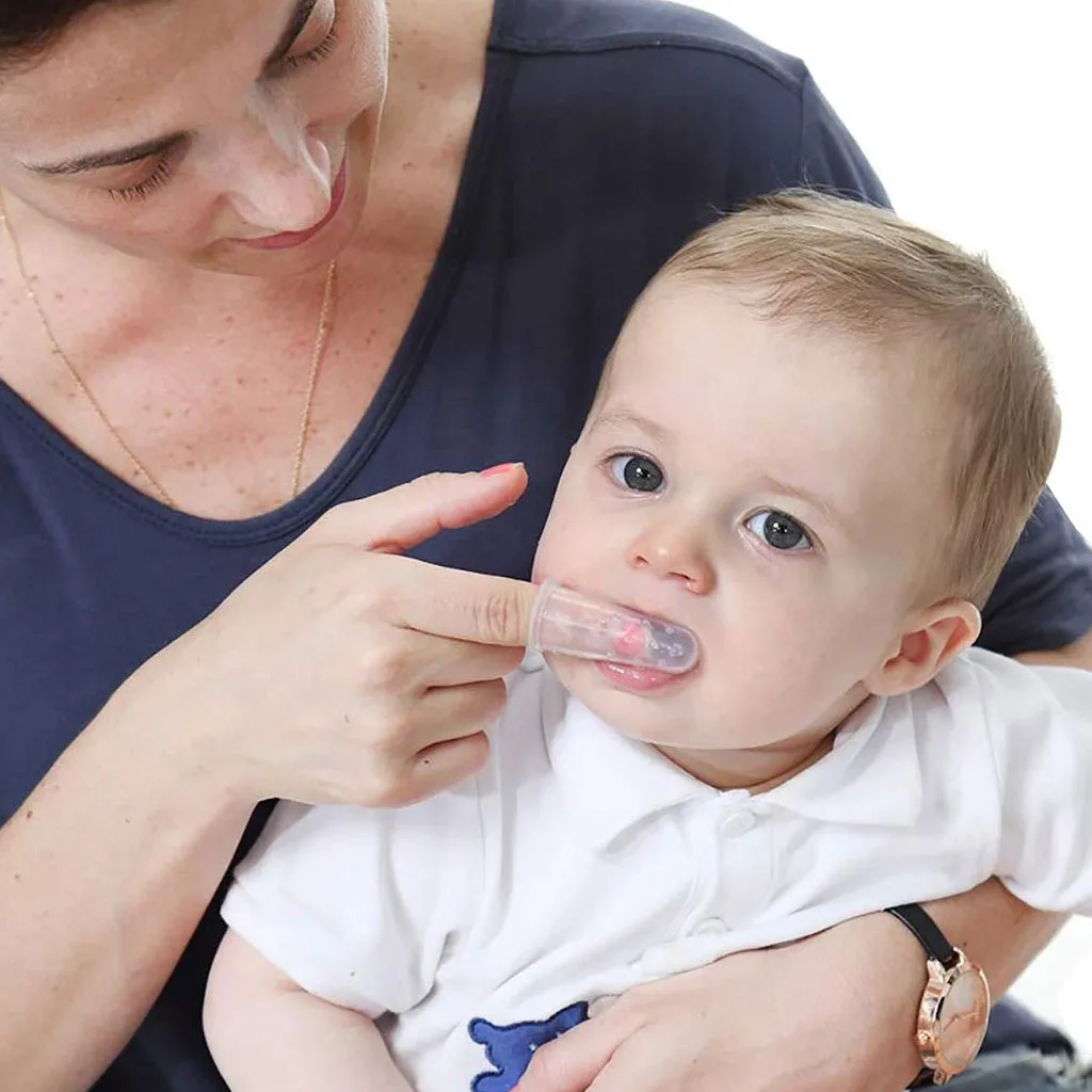 مسواک انگشتی قابدار بادسته اورجینال چیکو Chicco