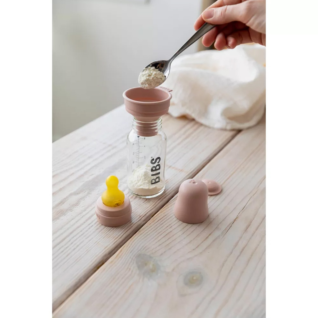 شیشه شیر بیبس پیركس 110میل 1قطره طرگرد لاتکس Bibs Complete Set