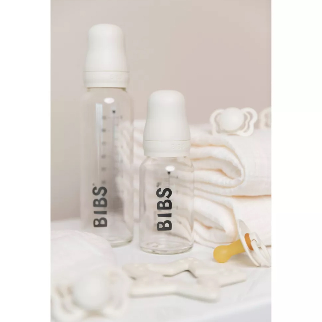 شیشه شیر بیبس پیركس 110میل 1قطره طرگرد لاتکس Bibs Complete Set