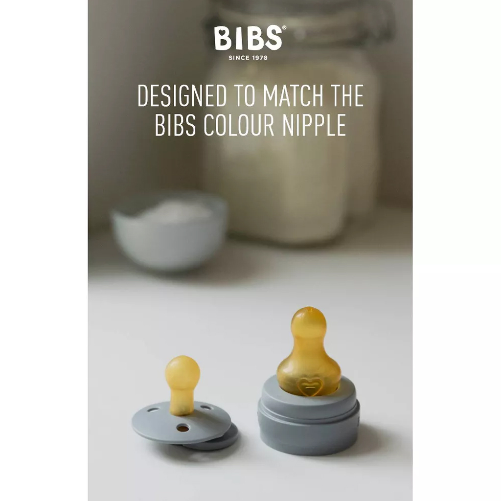شیشه شیر بیبس پیركس 110میل 1قطره طرگرد لاتکس Bibs Complete Set