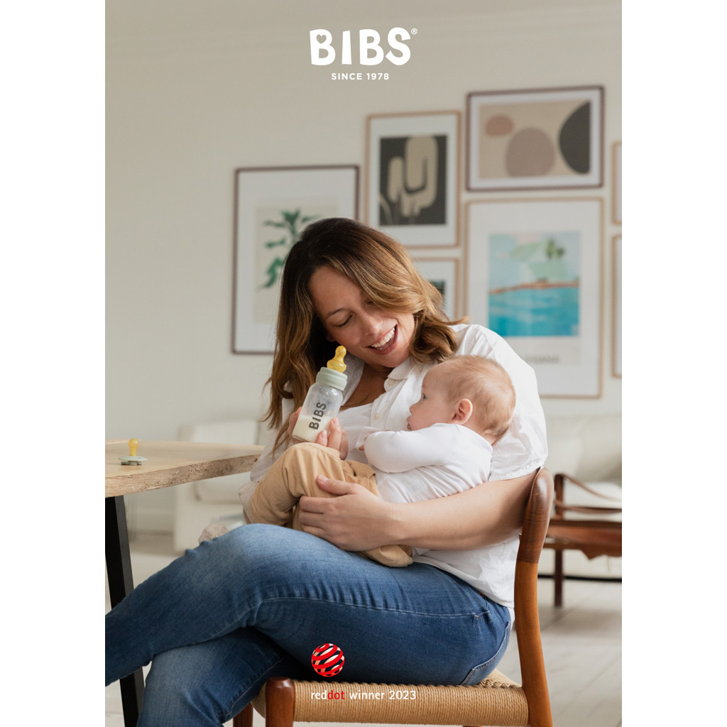 شيشه شير بيبس پيركس 225ميل 1قطره طرگرد لاتكس Bibs Complete Set