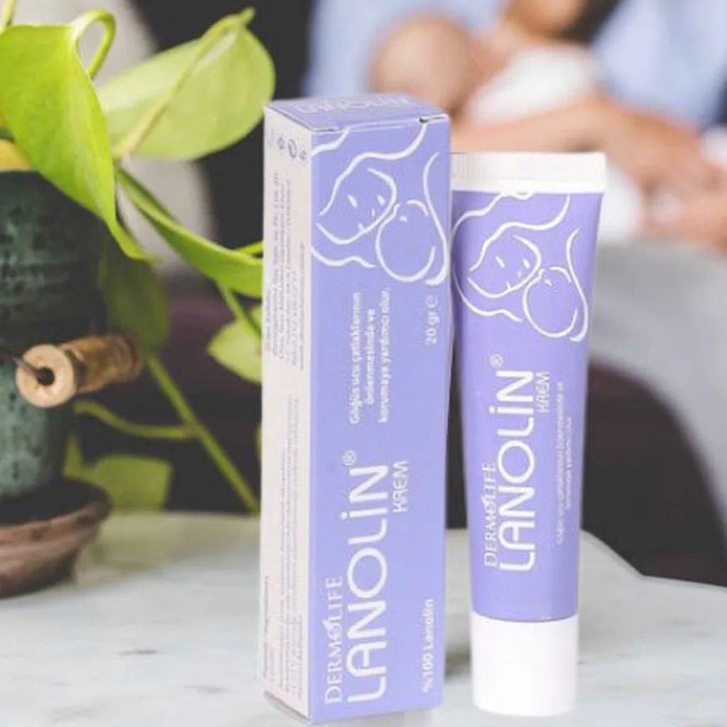 ترمیم کننده لانولین Lanolin شقاق سینه مادر 20میل درمولایف Dermolife