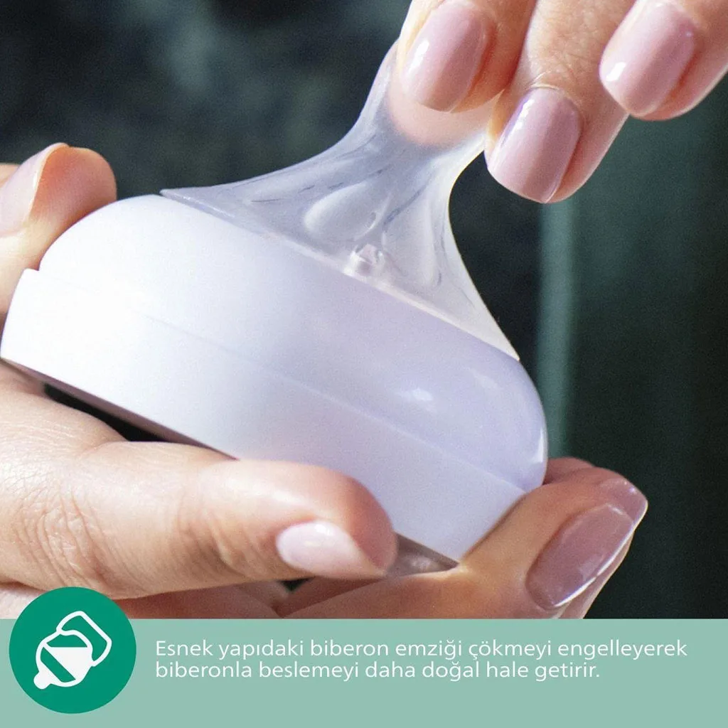 شیشه شیر نچرال پیركس 2قطره 0+ماه جعبه ای 120 میل اونت Avent