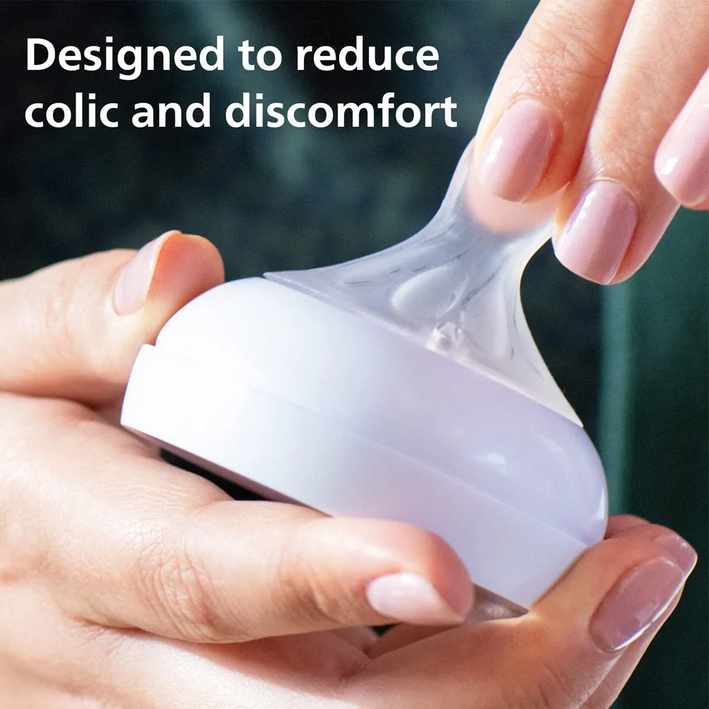 شیشه شیر نچرال پیركس 3قطره 1+ماه جعبه ای 240ميل اونت Avent