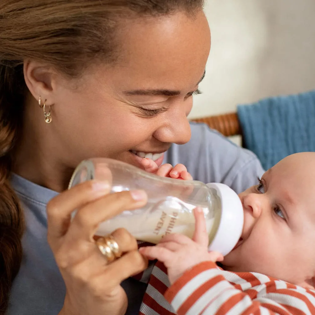 شیشه شیر نچرال پیركس 3قطره 1+ماه جعبه ای 240ميل اونت Avent