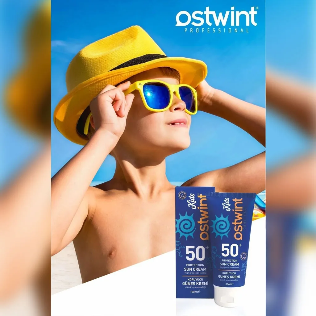 کرم ضد آفتاب ضدآلرژیک 100میل آستونت Ostwint Kids