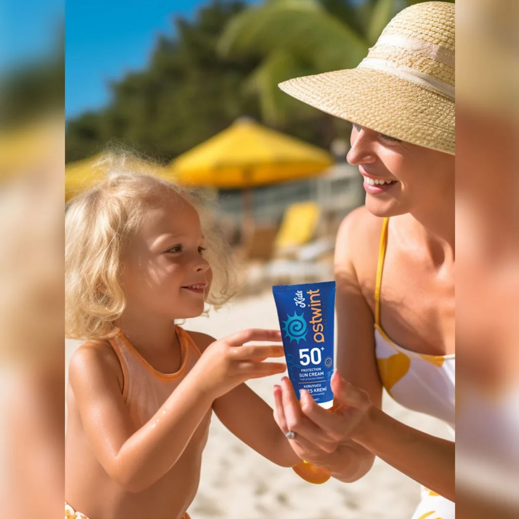 کرم ضد آفتاب ضدآلرژیک 100میل آستونت Ostwint Kids