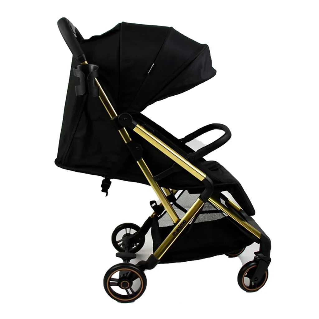 کالسکه آنیمو مدل Weego مسافرتی کابین سایز بدنه طلایی Animo