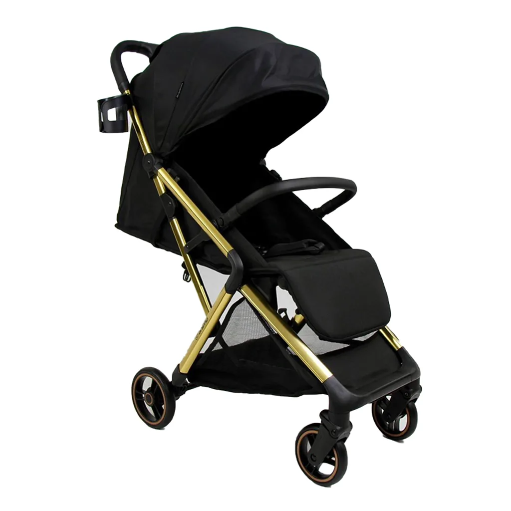 کالسکه آنیمو مدل Weego مسافرتی کابین سایز بدنه طلایی Animo
