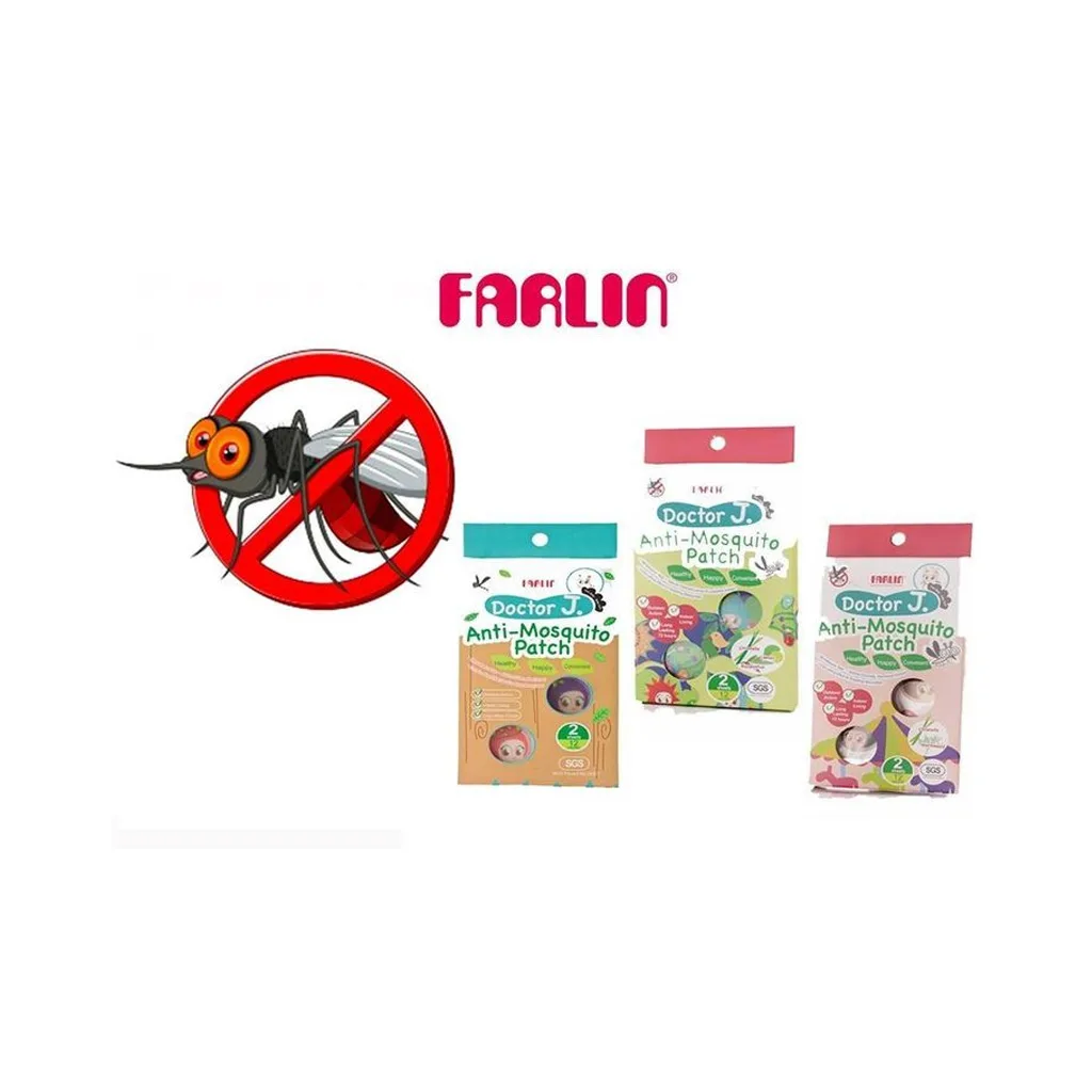 برچسب ضد حشره فارلین حاوی عصاره طبيعی گیاه سیترونلا Farlin