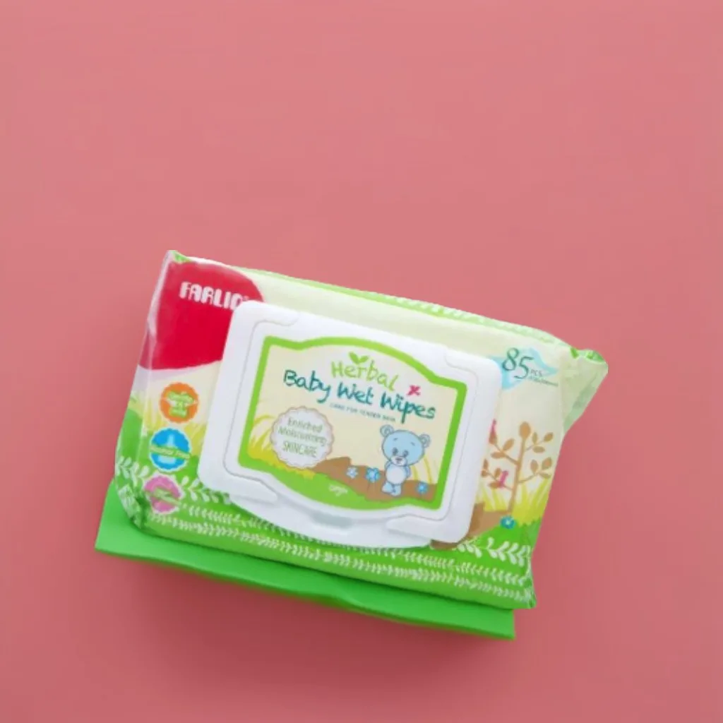 دستمال مرطوب فارلین 85عددی Moisture Anti Rush ضدراش ضد آلرژی ضدحساسیت Farlin