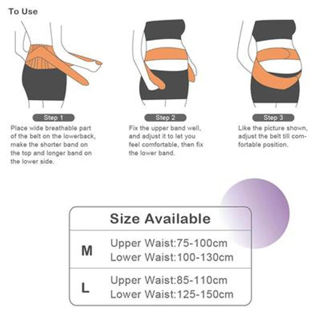 کمربند دوران بارداری فارلین Maternity belt دوبند Farlin